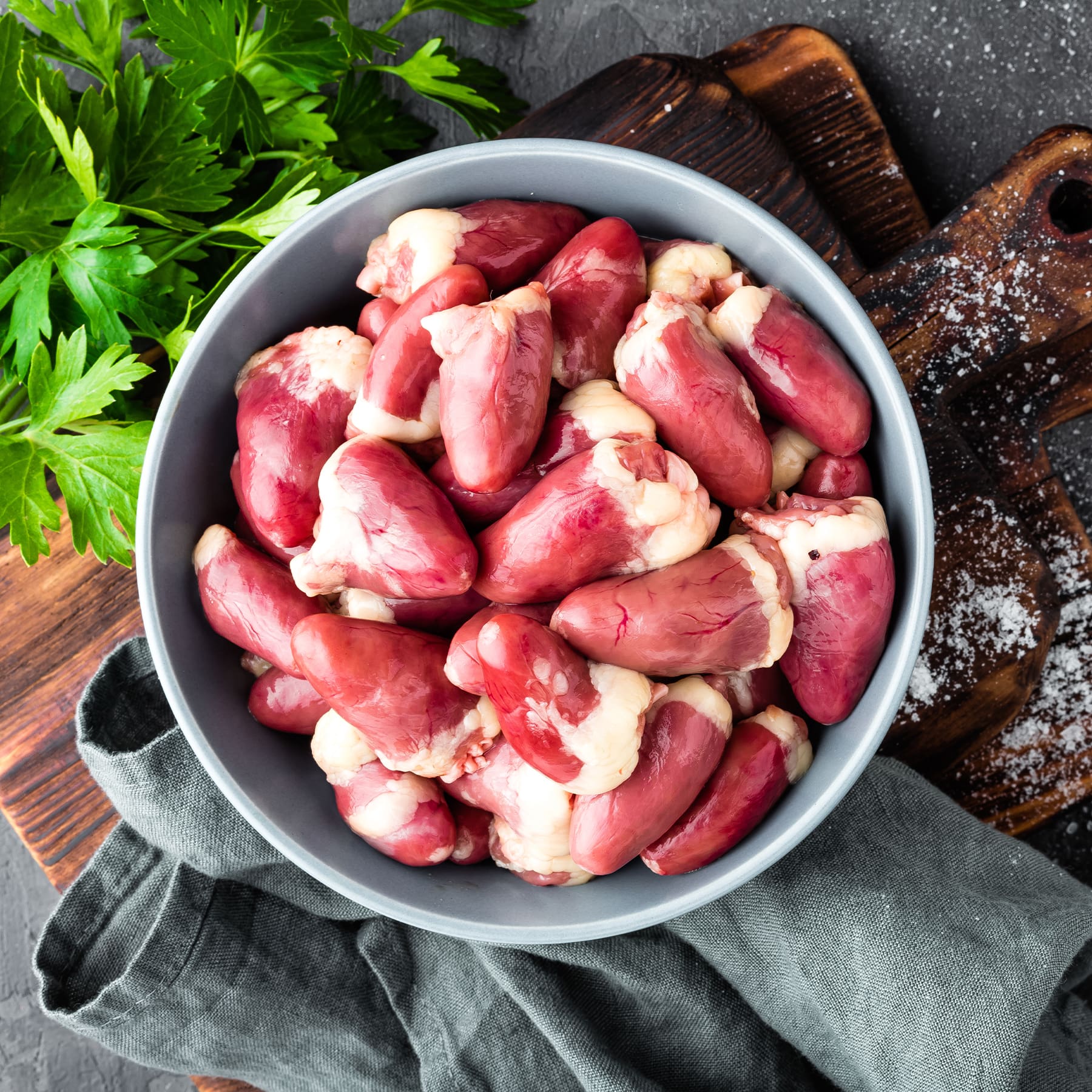 Chicken Hearts 2kg (frozen)