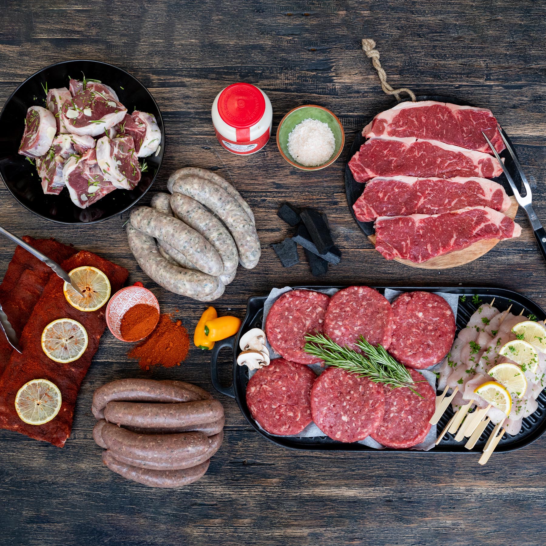Family BBQ Meat Box (7 products)