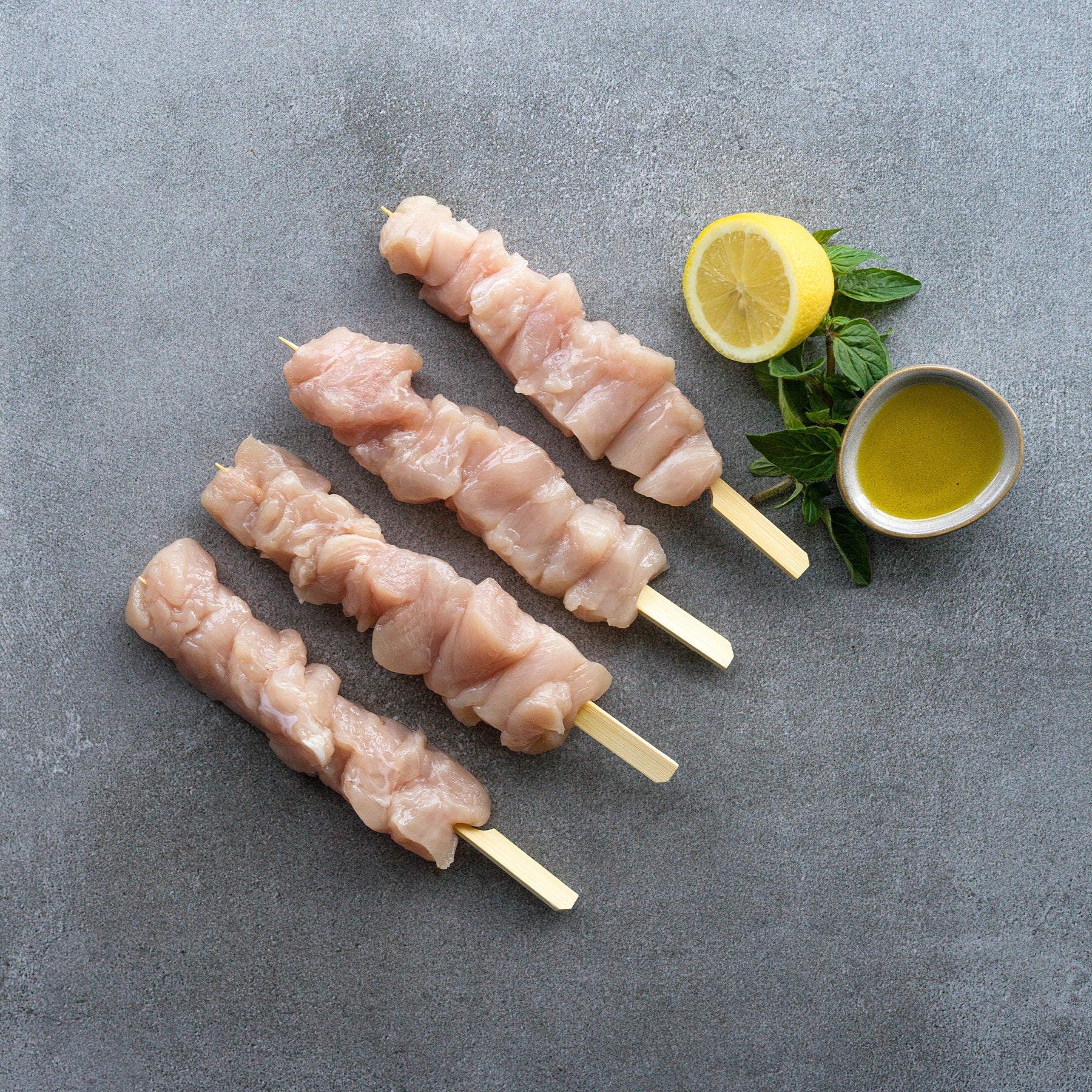 Free Range Chicken Breast Skewers 1kg