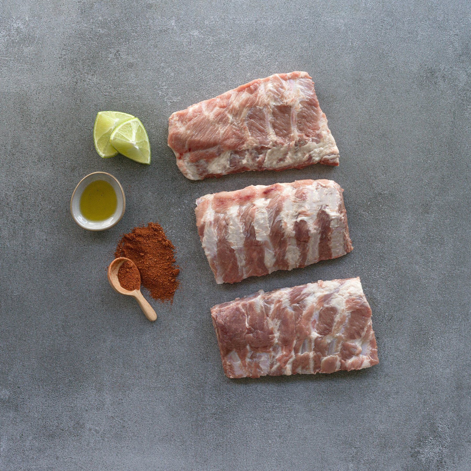 Marque Pork USA Ribs 2kg (frozen)