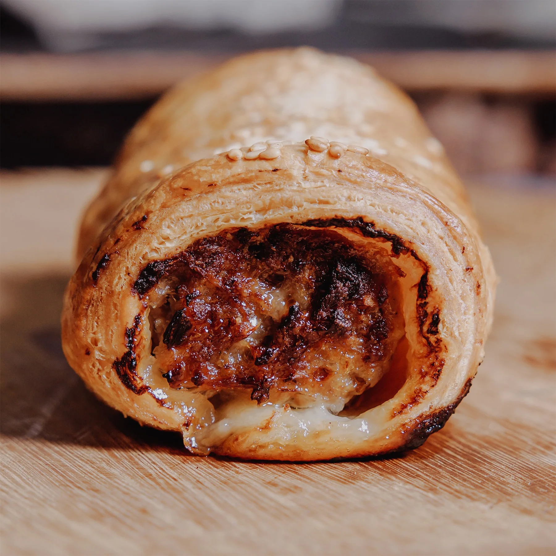 Wildpie Wild Boar Sausage Rolls – 2 per pack (frozen) - Image 2